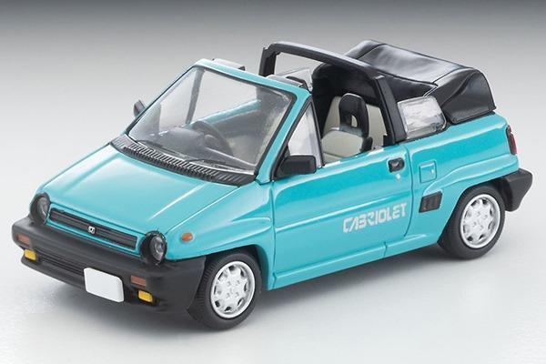Pictrue of a Honda City Cabriolet (1984 model) 1/64 Diecast Car by Tomytec Tomica Limited Vintage LV-N262a