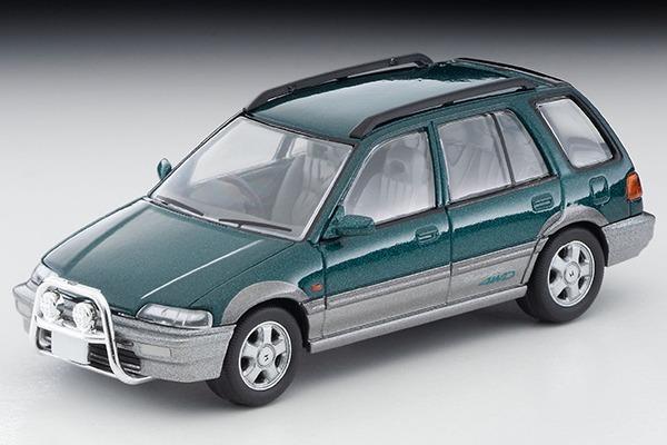 Pictrue of a Honda Civic Shuttle Beagle (1994 model) 1/64 Diecast Car by Tomytec Tomica Limited Vintage LV-N293b