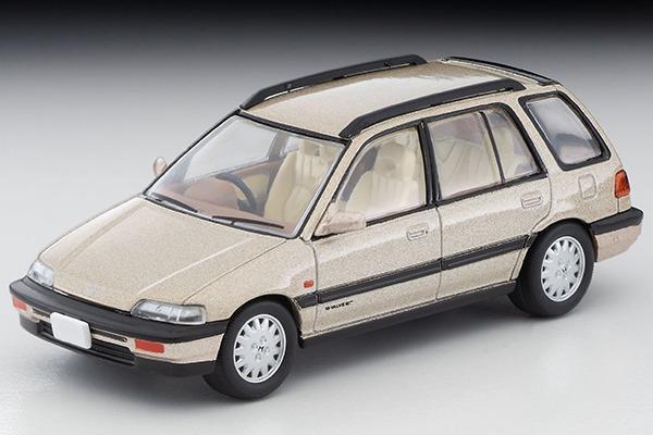 Pictrue of a Honda Civic Shuttle 56i (1987 model) 1/64 Diecast Car by Tomytec Tomica Limited Vintage LV-N297a