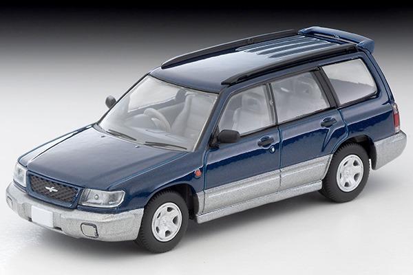 Pictrue of a Subaru Forester C/20 (1997 model) 1/64 Diecast Car by Tomytec Tomica Limited Vintage LV-N328A