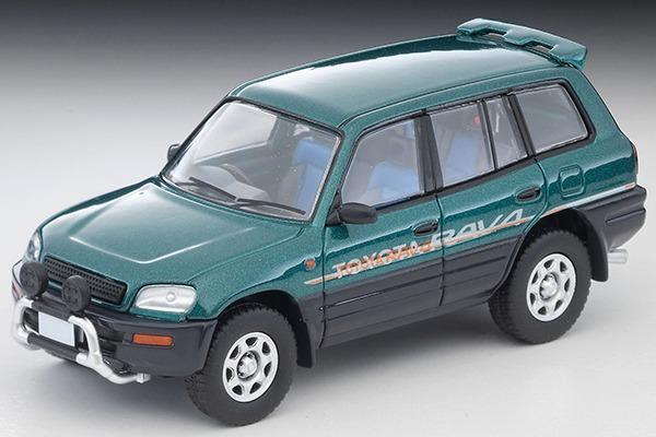 Pictrue of a Toyota RAV4J V 1/64 Diecast Car by Tomytec Tomica Limited Vintage LV-N354D