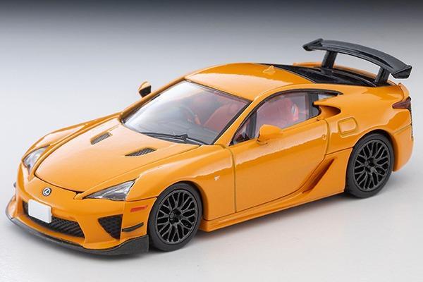 Pictrue of a Lexus LFA Nürburgring Package 1/64 Diecast Car by Tomytec Tomica Limited Vintage LV-N361A