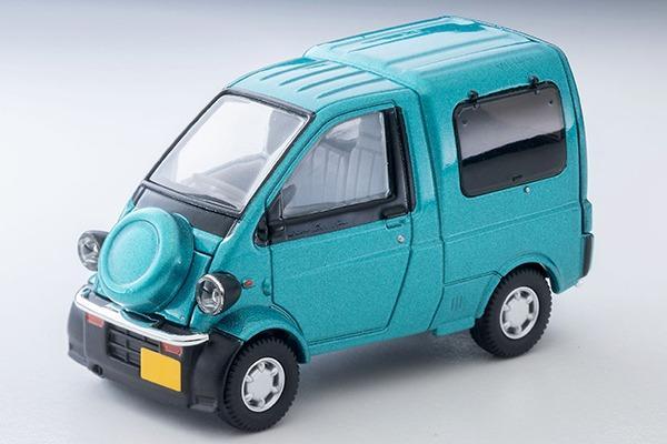 Pictrue of a Daihatsu Midget II Cargo R Type (1997 model0 1/64 Diecast Car by Tomytec Tomica Limited Vintage LV-N362A