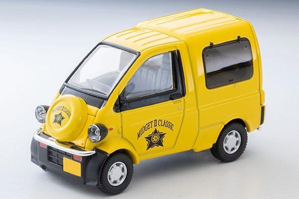 Pictrue of a Daihatsu Midget II Cargo R Type (1997 model0 1/64 Diecast Car by Tomytec Tomica Limited Vintage LV-N362B
