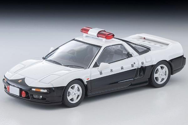 Pictrue of a Honda NSX Patrol Car (1992 model) 1/64 Diecast Car by Tomytec Tomica Limited Vintage LV-N367a