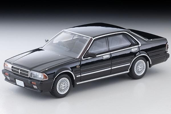 Pictrue of a Nissan Cedric HT V20 Twin Cam Turbo Gran Turismo Black SV (1990 model) 1/64 Diecast Car by Tomytec Tomica Limited Vintage LV-N368a