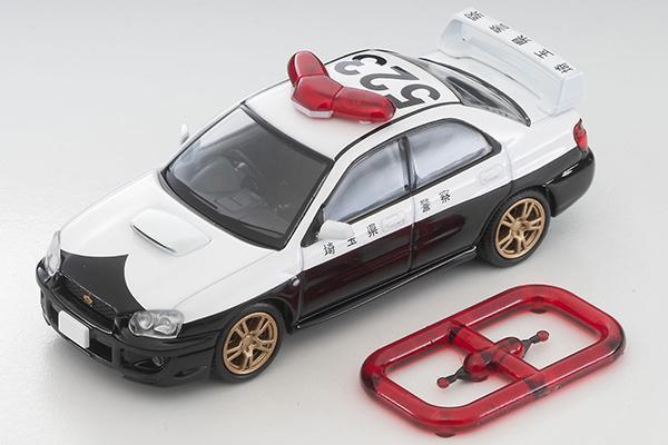 The Set of the Subaru Impreza WRX STi 1/64 Diecast Car by Tomytec Tomica Limited Vintage