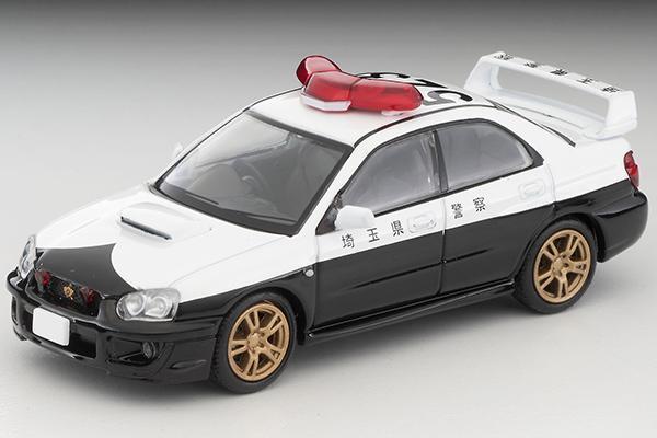 Picture of a Subaru Impreza WRX STi by diecast car manufacturer Tomytec Tomica Limited Vintage