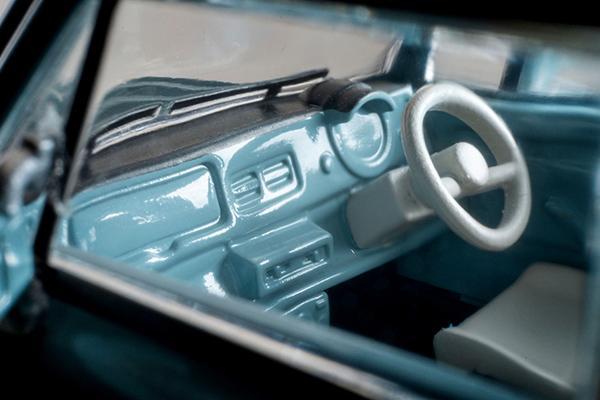 The Image-2 of the Nissan PAO 1/64 Diecast Car by Tomytec Tomica Limited Vintage