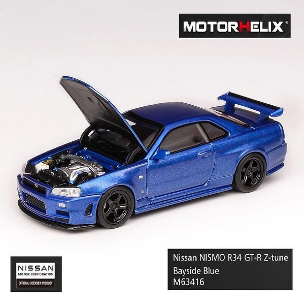 Picture of a Nissan Skyline GT-R (R34) Z-Tune by diecast car manufacturer Motorhelix