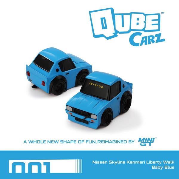 Picture of a Nissan Skyline Kenmeri Liberty Walk by diecast car manufacturer Qube Carz