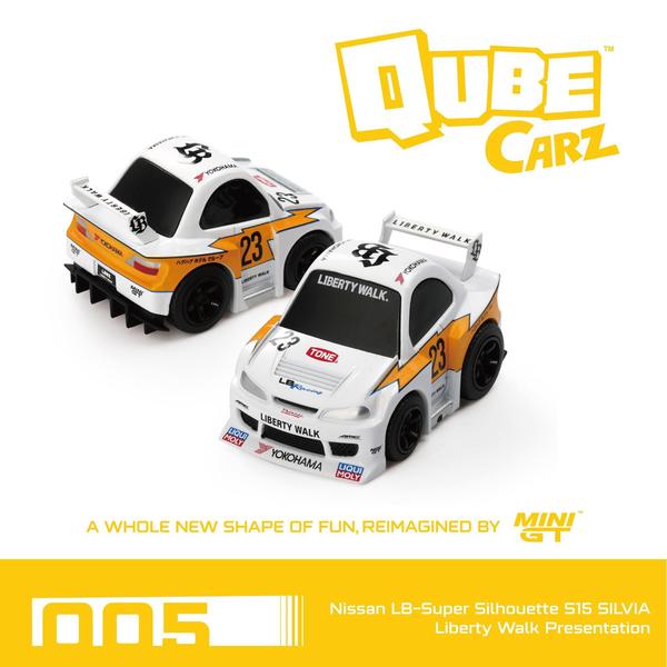 Picture of a Nissan LB-Super Silhouette S15 Silvia by diecast car manufacturer Qube Carz