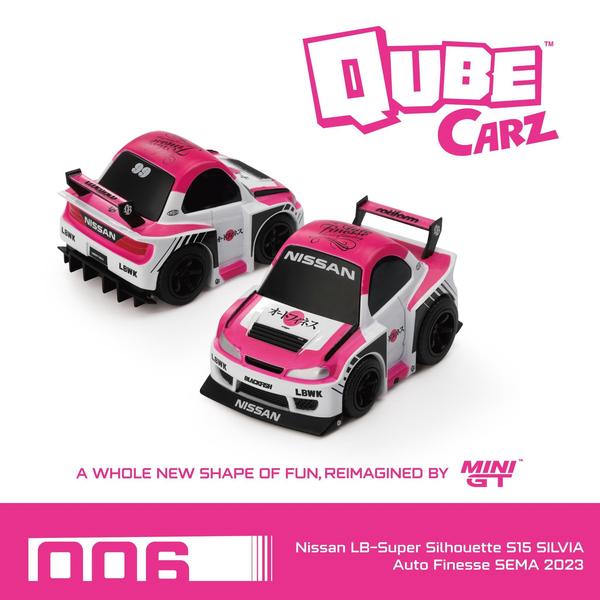 Picture of a Nissan LB-Super Silhouette S15 Silvia by diecast car manufacturer Qube Carz