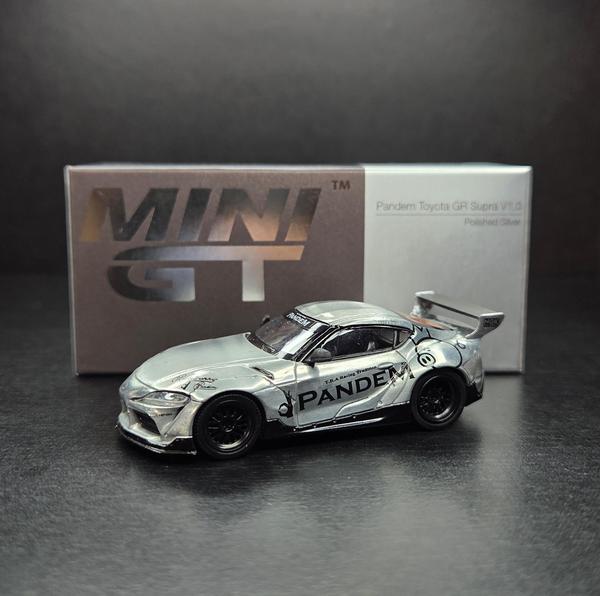 The Image-6 of the Toyota GR Supra Pandem V1.0 1/64 Diecast Car by Mini GT