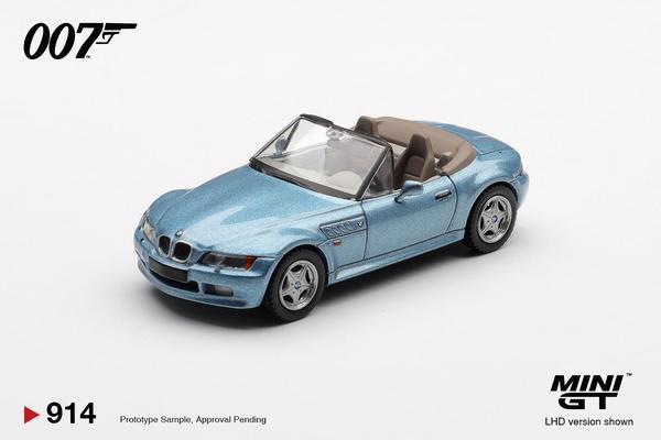 Pictrue of a BMW Z3 1/64 Diecast Car by Mini GT MGT_00914