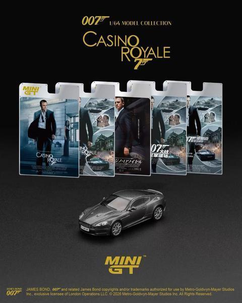 The Event of the Aston Martin DBS 1/64 Diecast Car by Mini GT