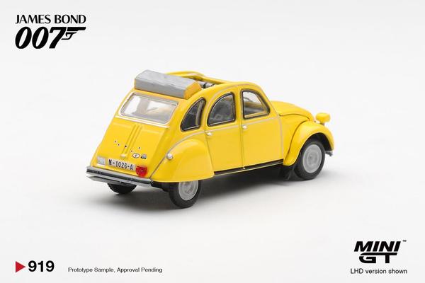 The Image-1 of the Citroen 2CV 1/64 Diecast Car by Mini GT