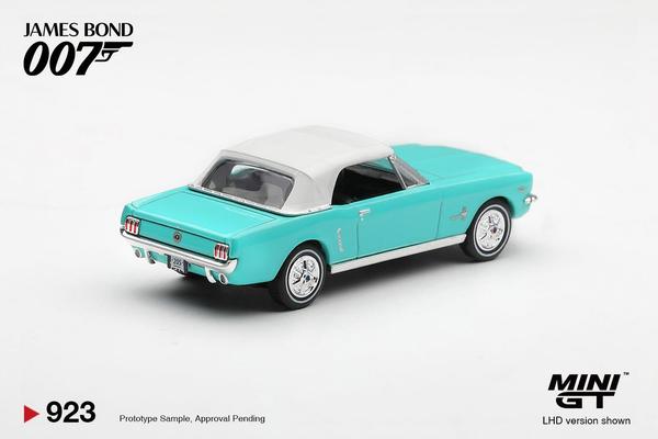 The Image-1 of the Ford Mustang Convertible 1/64 Diecast Car by Mini GT