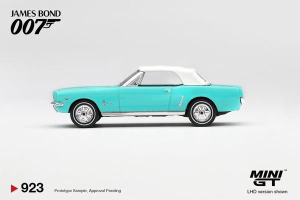 The Image-2 of the Ford Mustang Convertible 1/64 Diecast Car by Mini GT