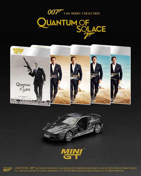 The Image-4 of the Aston Martin DBS 1/64 Diecast Car by Mini GT