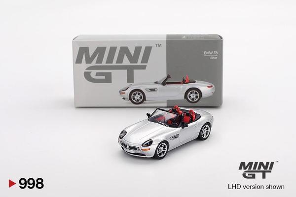 Picture of a BMW Z8 by diecast car manufacturer Mini GT
