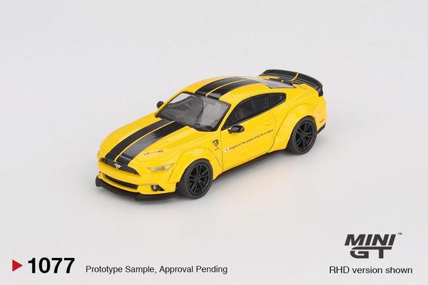Picture of a Ford Mustang GT LB WORKS by diecast car manufacturer Mini GT