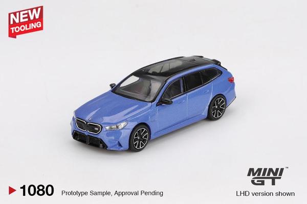 Picture of a BMW M5 Touring (G99) by diecast car manufacturer Mini GT