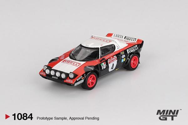 Picture of a Lancia Stratos HF by diecast car manufacturer Mini GT