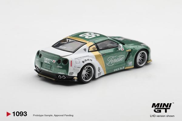 The Image-1 of the LB Works Nissan GT-R (R35) Type I Rear Wing Ver II 1/64 Diecast Car by Mini GT