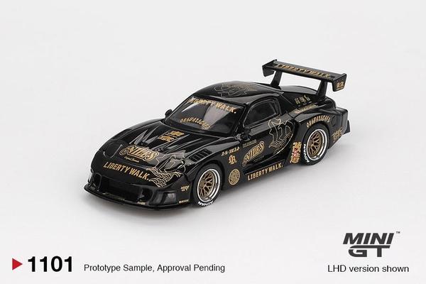 Pictrue of a Mazda RX-7 LB-Super Silhouette 1/64 Diecast Car by Mini GT MGT_01101
