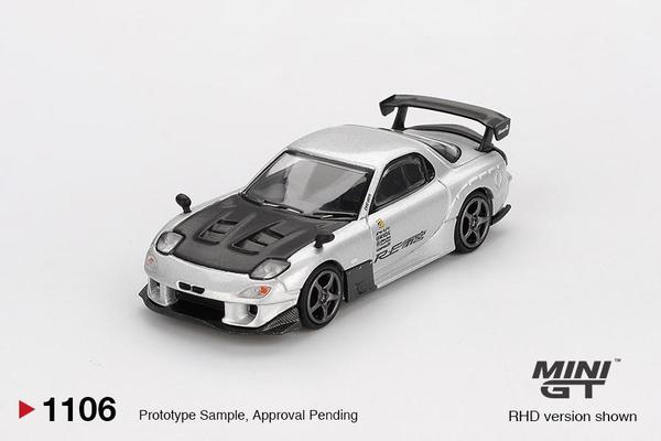 Pictrue of a Mazda RX-7 RE-Amemiya 20B NA 3ROTOR-7 1/64 Diecast Car by Mini GT MGT_01106