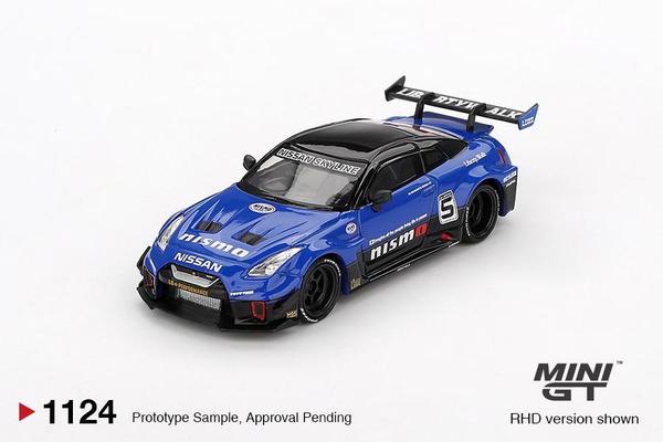 Picture of a LB-Silhouette Works GT Nissan 35GT-RR Ver. 2 by diecast car manufacturer Mini GT