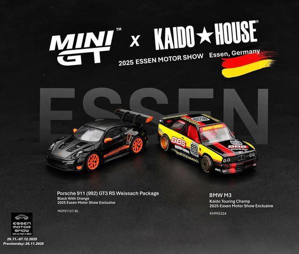 Picture of a Porsche 911 (992) GT3 RS by diecast car manufacturer Mini GT