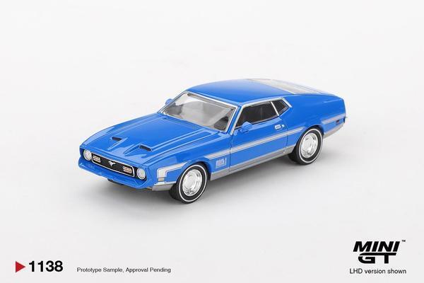 Picture of a Ford Mustang Mach 1 by diecast car manufacturer Mini GT