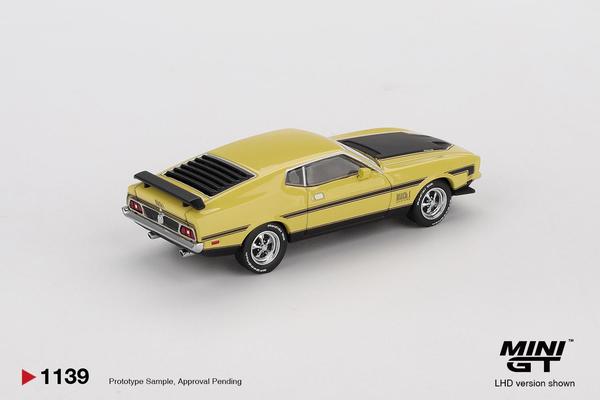 The Image-1 of the Ford Mustang Mach 1 1/64 Diecast Car by Mini GT
