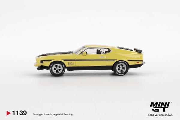 The Image-2 of the Ford Mustang Mach 1 1/64 Diecast Car by Mini GT
