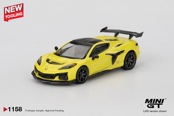 Pictrue of a Chevrolet Corvette ZR1 1/64 Diecast Car by Mini GT MGT_01158