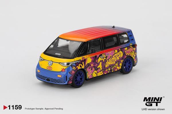 Pictrue of a Volkswagen ID. Buzz 1/64 Diecast Car by Mini GT MGT_01159