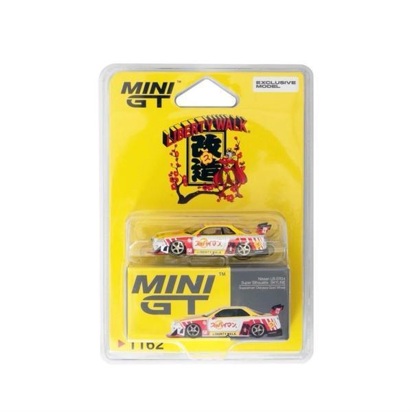 Picture of a Nissan Skyline GT-R (R34) LB-ER34 Super Silhouette by diecast car manufacturer Mini GT