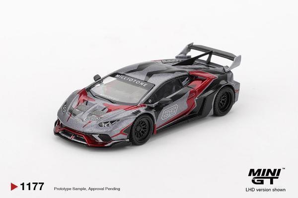 Picture of a Lamborghini Huracan LB Works GT by diecast car manufacturer Mini GT