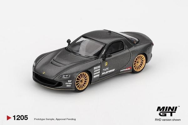 Picture of a Mazda RX-7 RE-Amemiya Matsukiyo KOKU 3 Rotor NA-7 by diecast car manufacturer Mini GT