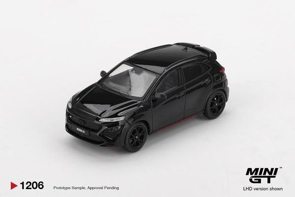 Picture of a Hyundai Kona N by diecast car manufacturer Mini GT