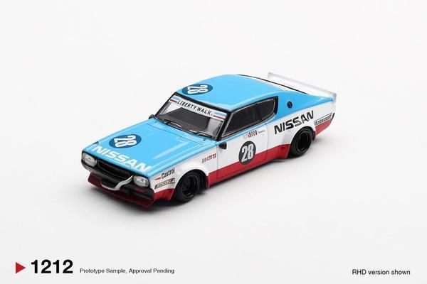 Pictrue of a Nissan Skyline Kenmeri Liberty Walk 1/64 Diecast Car by Mini GT MGT_01212