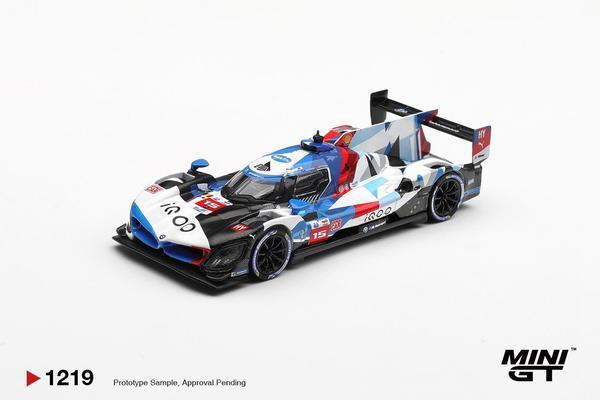 Pictrue of a BMW M Hybrid V8 GTP 1/64 Diecast Car by Mini GT MGT_01219