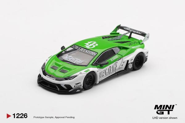 Pictrue of a Lamborghini Huracan LB Works 1/64 Diecast Car by Mini GT MGT_01226