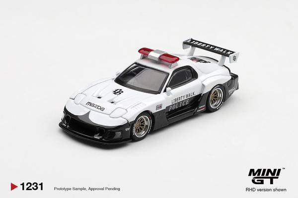 Picture of a Mazda RX-7 LB-Super Silhouette by diecast car manufacturer Mini GT
