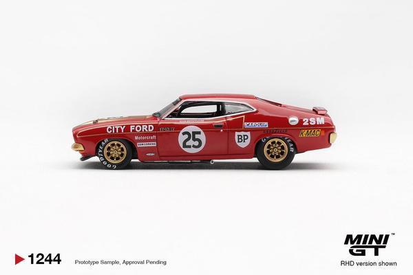 The Left-Side of the Ford XB Falcon GT 1/64 Diecast Car by Mini GT