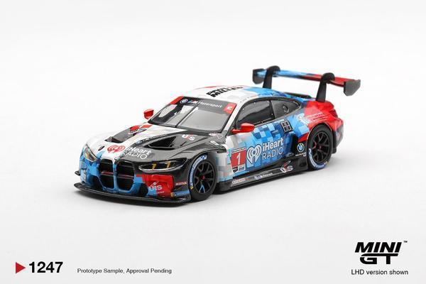 Pictrue of a BMW M4 GT3 EVO 1/64 Diecast Car by Mini GT MGT_01247