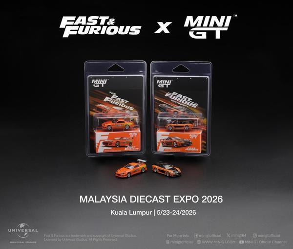 The Event of the Toyota Supra BOMEX 1/64 Diecast Car by Mini GT