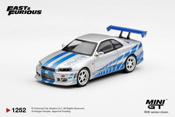 Pictrue of a Nissan Skyline GT-R C-West 1/64 Diecast Car by Mini GT MGT_01252